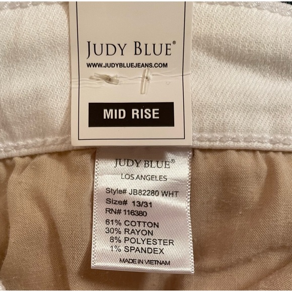 Judy Blue Mid-Rise Skinny Destroyed Jeans 82280 - Picture 10 of 10